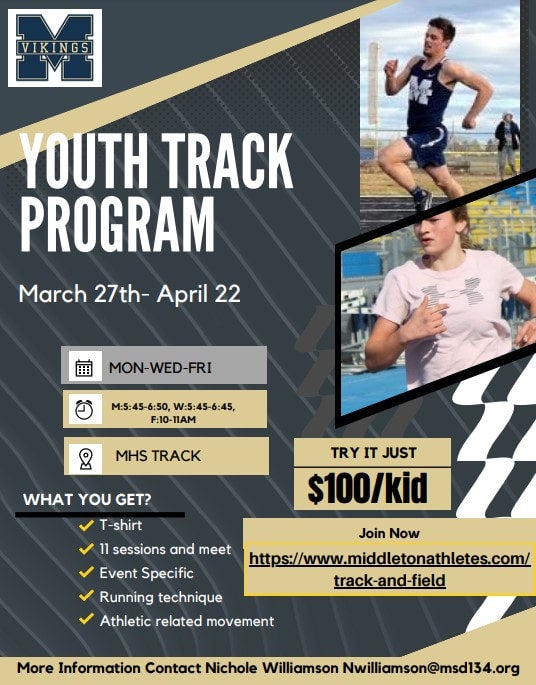 Youth Track Program (week long)
